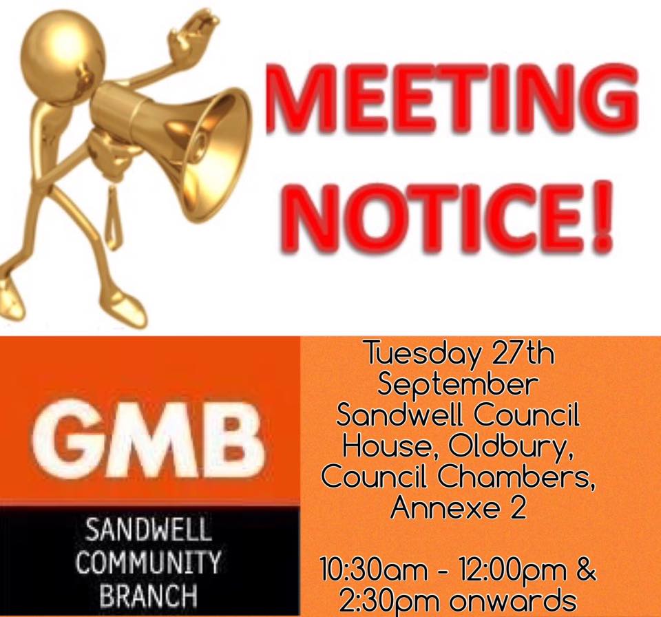 GMB Branch meeting