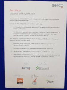 serco zero harm charter