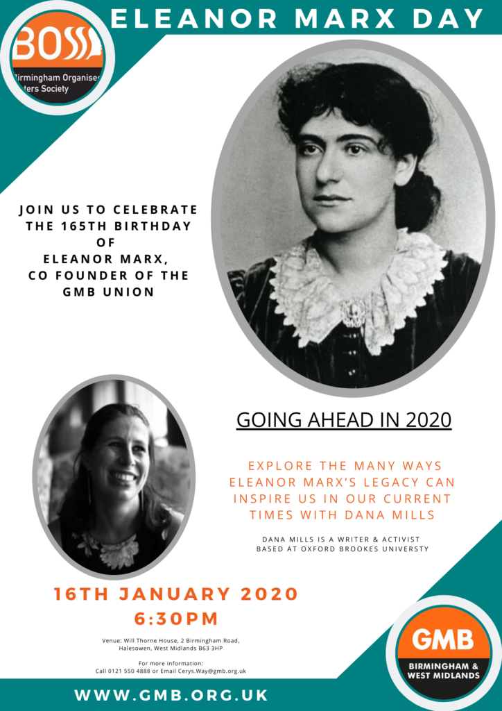 eleanor Marx day 2020